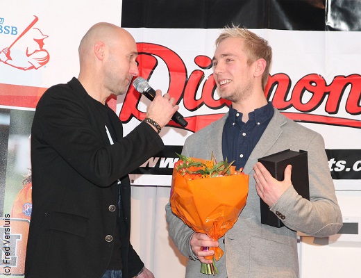 ...Baseball Holland Series MVP Benjamin Dille...