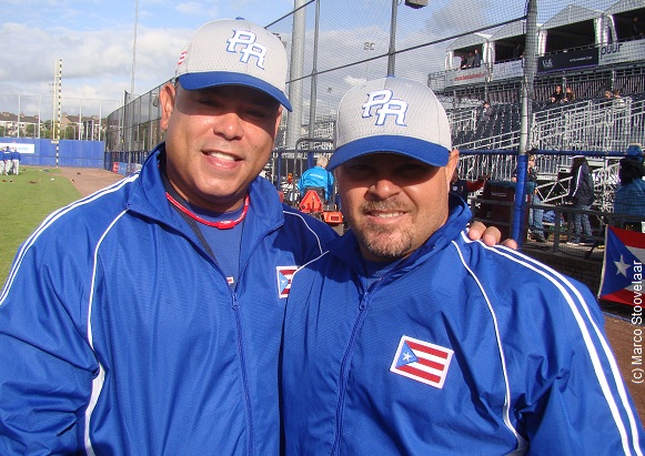 Bullpen Coach Jose Rosado of Team Puerto Rico poses for a photo