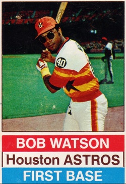  Baseball MLB 1973 Topps #110 Bob Watson EX/NM Astros