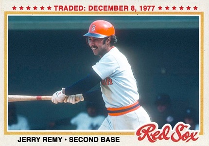 Jerry Remy was a terrific baseball player, and that's where the